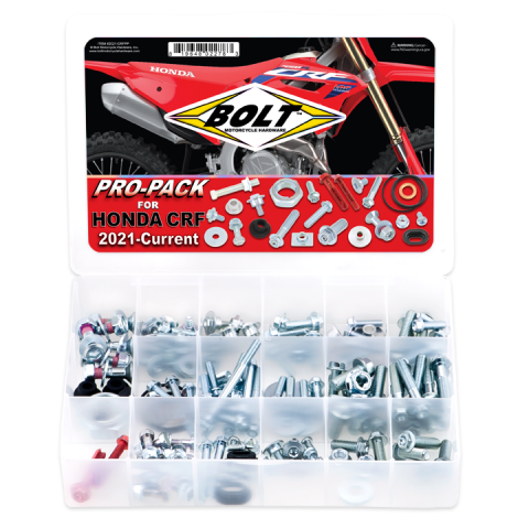 BOLT Pro Pack CRF for Honda CRF Models – Complete Fastener Set