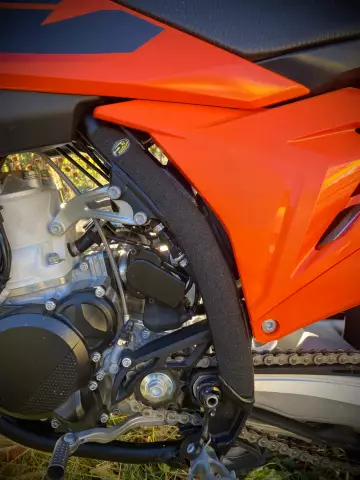 P3 Carbon SX-GRIP Guards Frame Protectors KTM '23-25