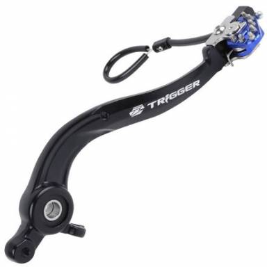 Main image of item: ZETA TRIGGER BRAKE PEDAL BLUE YAM YZ250F/250FX/WR250F '15