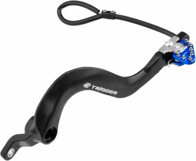 Main image of item: ZETA TRIGGER BRAKE PEDAL BLUE YAM WR250R/X '08-21