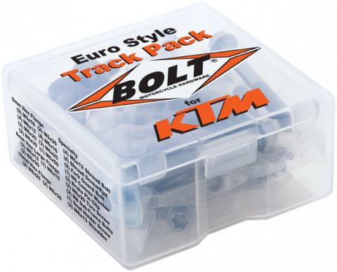 BOLT Euro Style Track Pack II for KTM Motorcycles - 50-Piece Kit