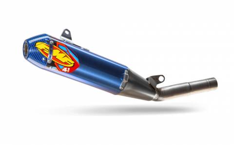 FMF Factory 4.1 RCT Titanium Anodized Slip-On with Carbon End Cap YZ250F '19-26