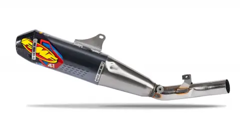 YZ250F'2027 - FMF 044497 Factory 4.1 RCT Aluminum Muffler with Carbon Cap