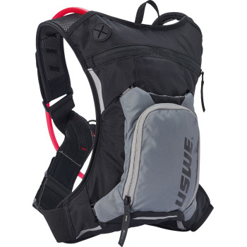 USWE Moto Hydration Pack - 3L - Carbon Black/Gray