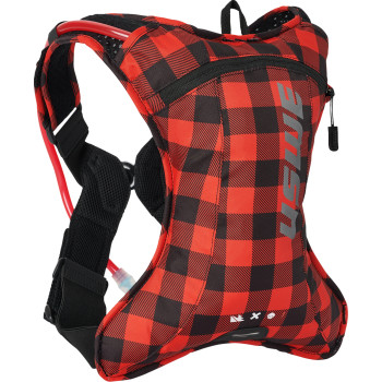 USWE Outlander Hydration Pack - 2L - Flannel Red/Black