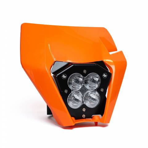 KTM 250-500EXC-F '17-19 - BAJA DESIGNS XL40 (D/C) LED Headlight Kit w/ Shell