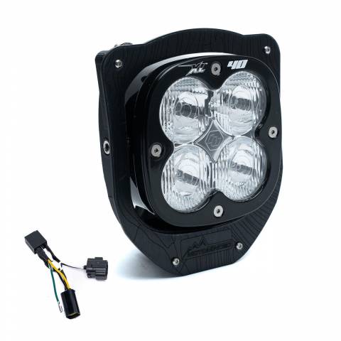 HUSKY FE-S '24-26 - BAJA DESIGNS XL40 (D/C) LED Headlight Kit w/ Hi-Low Harness
