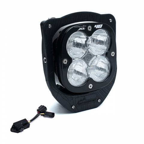 HUSKY FE-S/FE-W/FE/TE - BAJA DESIGNS XL40 (D/C) LED Headlight Kit w/ Dimmer