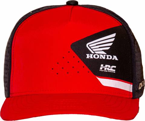 D-COR Honda Team2 Snap Back Red Cap - Adjustable Baseball Hat