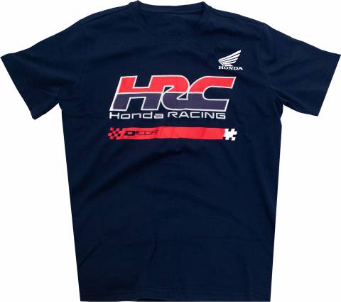 D-COR Honda HRC2 Tee Navy XL - Durable and Comfortable Workwear