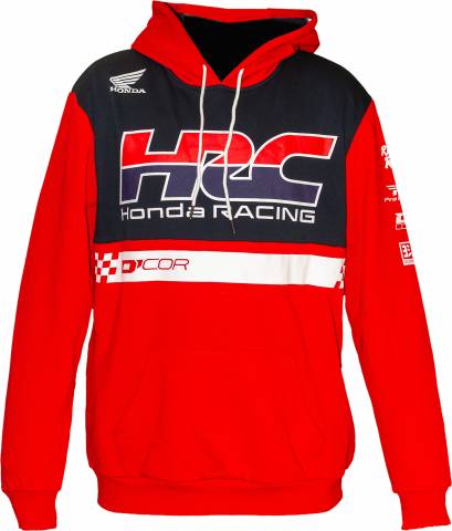 D-COR Honda HRC2 Sweatshirt Red XL Part 85-215-4