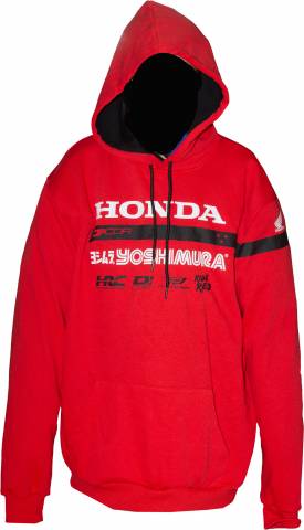 D-COR Honda Factory2 Sweatshirt Red Medium Part 85-218-2