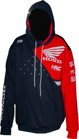 D-COR Honda Team2 Sweatshirt Navy XL - Comfortable and Durable Workwear