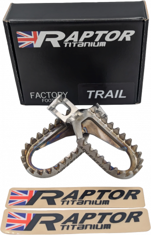 RAPTOR Titanium Foot Pegs - Triumph