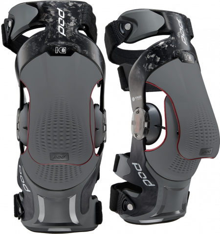 POD K8 3.0 Knee Brace Carbon - Medium, Lightweight & Adaptive Support