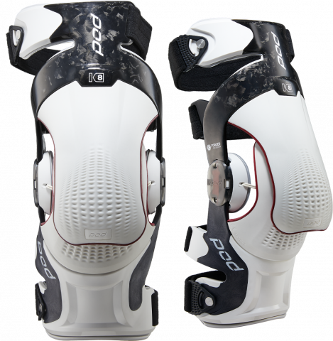 POD K8 3.0 Knee Brace Carbon - Medium, Lightweight Forged Carbon Frame
