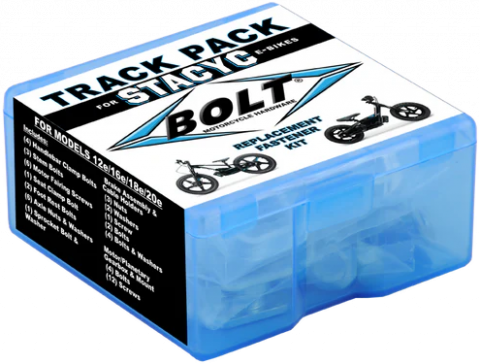 BOLT Track Pack Stacyc STCYC-TP - Compact Fastener Kit for Bikes