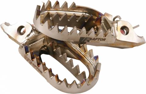 RAPTOR TITANIUM FOOT PEGS - KX-F