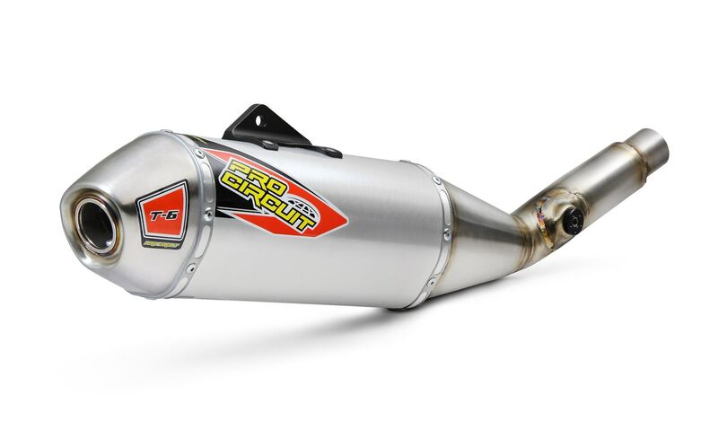 ブラフェス ケイ KX450F '19-23 - Pro Circuit T-6 Stainless Slip-On : Tokyomods