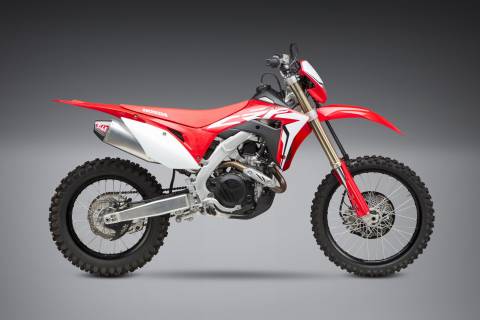 YOSHIMURA EXHAUST HONDA CRF450X '19-25 RS-4 SO SS-AL-CF