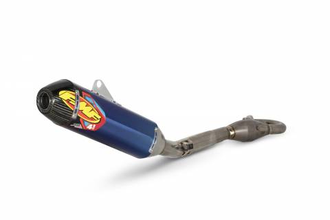 FACTORY 4.1 RCT TITANIUM ANODIZED FULL SYSTEM W/ CARBON END CAP (042378) KX250F 17-20