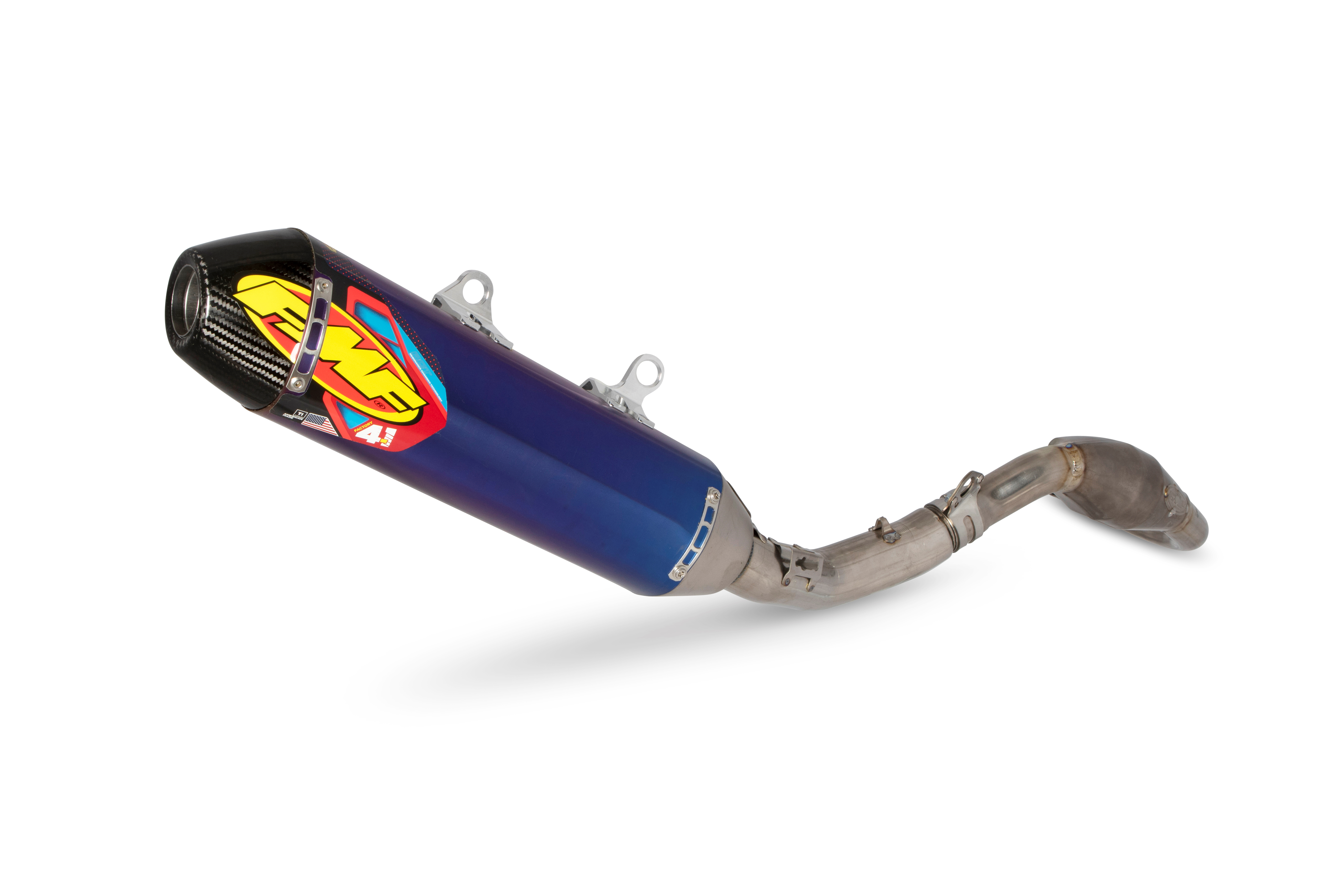 FMF Titanium4 マフラー FMF Factory 4.1 RCT Titanium Anodized Full | 045635-EBW1