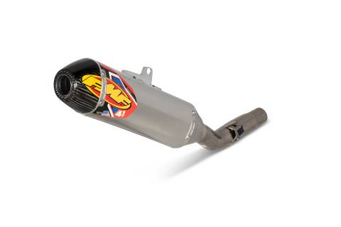 FMF FACTORY 4.1 RCT STAINLESS SL (SLIP-ON) W/ CARBON END CAP (045647) IN STOCK