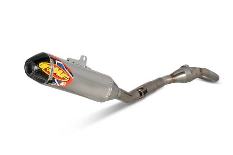 FMF STAINLESS STEEL ALUM. FACT-4.1 RCT W/R.CARBON CAP FULL SYSTEM (045650) IN STOCK