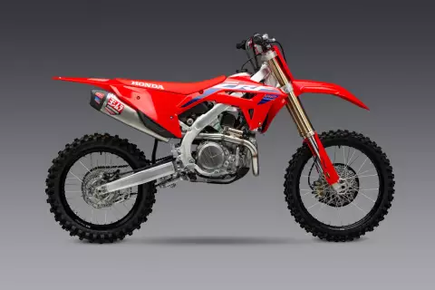 YOSHIMURA RS-12 STAINLESS FULL EXHAUST, W/ STAINLESS MUFFLER CRF450R '21-24