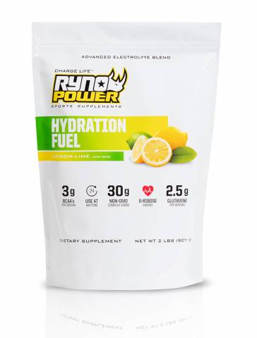 Ryno Power Lemon Lime Hydration Fuel 2lb (20 Serv)