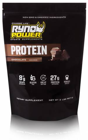 Ryno Power Chocolate Protein Powder 2lb (20 Serv)