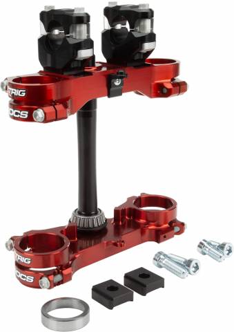 XTRIG ROCS TECH CLAMP SET BRONZE KAW 25MM KX85 '08-24