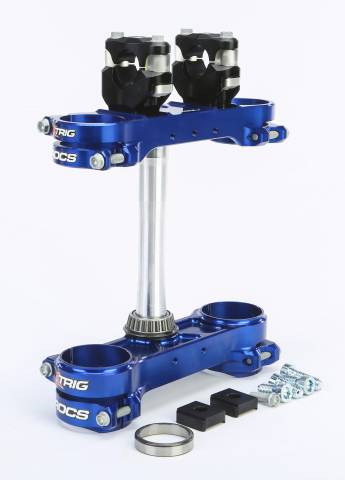 XTRIG ROCS TECH CLAMP SET BLUE HUSKY 22MM '14-22