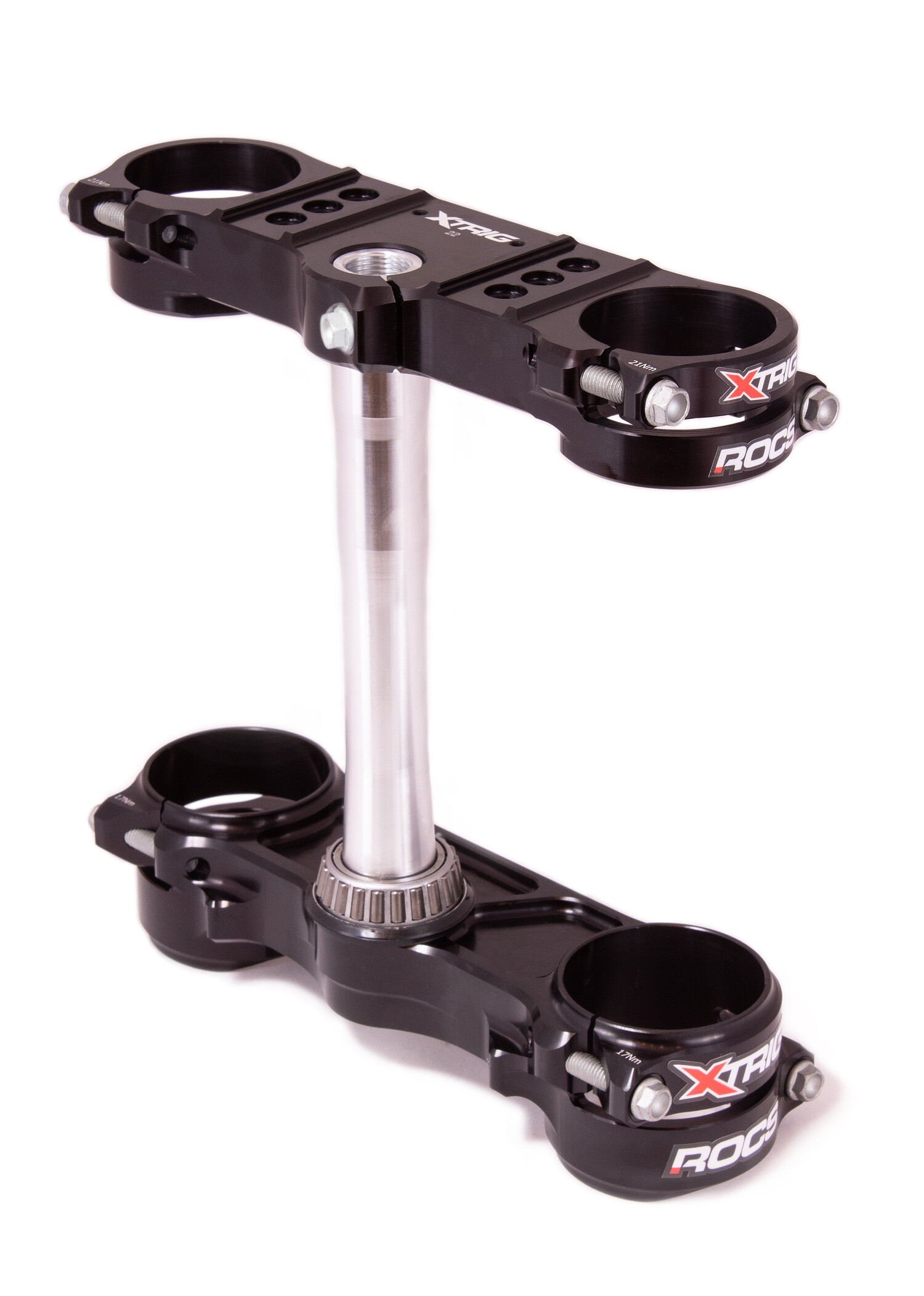 XTRIG ROCS TECH CLAMPS BLACK 22MM KTM / HUSKY '23-25 : Tokyomods