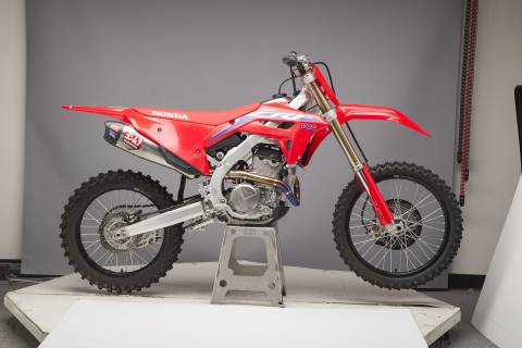 YOSHIMURA CRF250R / RX '22-24 RS-12 TITANIUM FULL EXHAUST W/ TITANIUM MUFFLER