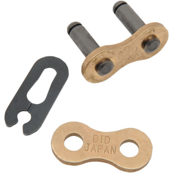 D.I.D HI-PERFORMANCE 520MX CLIP MASTER LINK GOLD