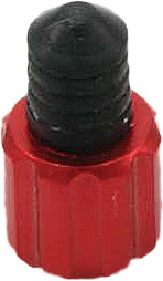 DRC AIR VALVE CAPS VALVE WRENCH RED 2/PK
