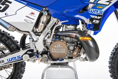 Main image of item: ZETA TRIGGER BRAKE PEDAL BLUE YAM YZ125/250 '05-24