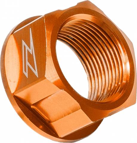 DRC AXLE NUT M20X30-P1.5 H13L ORANGE