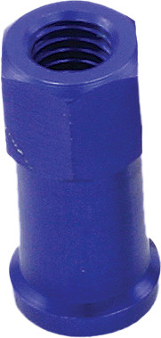 DRC RIM LOCK NUTS BLUE 2/PK