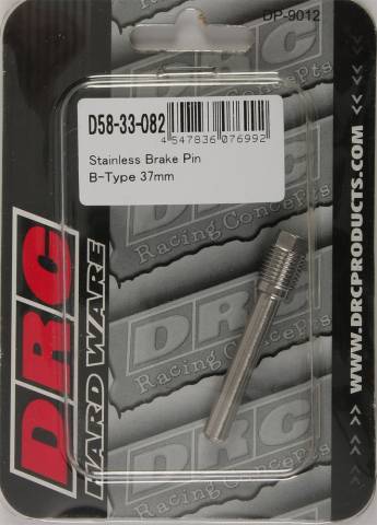 DRC STAINLESS BRAKE PIN B-TYPE 37MM