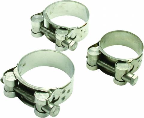 DRC STAINLESS EXHAUST CLAMP 36MM-39MM