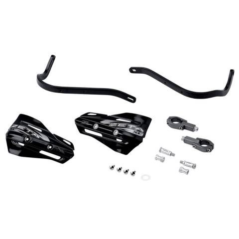 ZETA ARMOR HANDGUARD XC KIT FOR 28.6MM BAR BLACK/BLACK