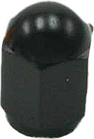DRC AIR VALVE CAPS BLACK 2/PK