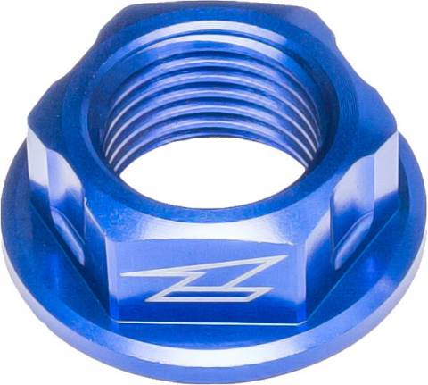 DRC AXLE NUT M16X22-P1.5 H11 BLUE