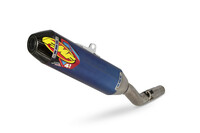 FMF FACTORY 4.1 RCT TITANIUM ANODIZED SL (SLIP-ON) W/ CARBON CAP - CRF250R/RX '22-24