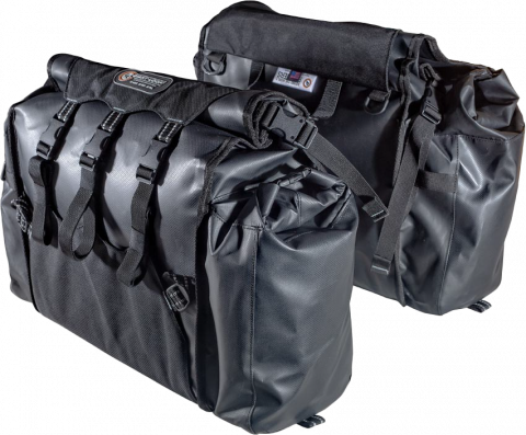 ROUND THE WORLD PANNIERS 90L BLACK