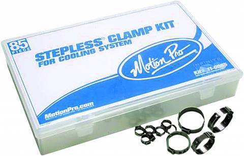MOTION PRO COOLING SYSTEM STEPLESS CLAMP KIT W/BOX 85/PC