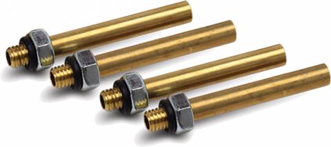 MOTION PRO REPLACEMENT 6MM SHORT BRASS ADAPTERS 4/PK