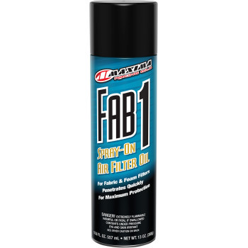 MAXIMA FAB 1 SPRAY-ON AIR FILTER OIL 13OZ